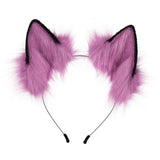 Maxbell Ears Headband Fancy Dress Costume Cosplay Gift Dress up Purple
