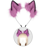 Maxbell Ears Headband Fancy Dress Costume Cosplay Gift Dress up Purple