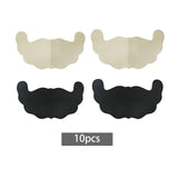 Maxbell 10Pcs Breast Patch Breathable Invisible Adhesive Women Bra Firming Cover 20.9cmx11.1cm Skin
