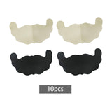 Maxbell 10Pcs Breast Patch Breathable Invisible Adhesive Women Bra Firming Cover 20.9cmx11.1cm Skin