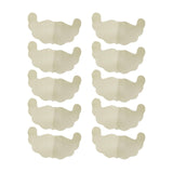 Maxbell 10Pcs Breast Patch Breathable Invisible Adhesive Women Bra Firming Cover 21.3cmx11.8cm Skin