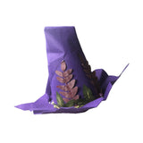 Maxbell Fashion Halloween Hat Cosplay Costume for Dress Up Clothing Props purple