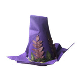 Maxbell Fashion Halloween Hat Cosplay Costume for Dress Up Clothing Props purple