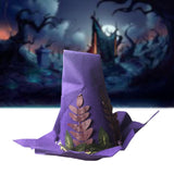 Maxbell Fashion Halloween Hat Cosplay Costume for Dress Up Clothing Props purple