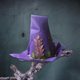 Maxbell Fashion Halloween Hat Cosplay Costume for Dress Up Clothing Props purple