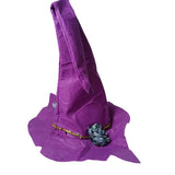 Maxbell Fashion Halloween Hat Cosplay Costume for Dress Up Clothing Props purple red