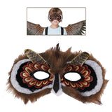 Maxbell Kids Owl Masks Decorative Face Cover for Halloween Photo Prop Masquerade