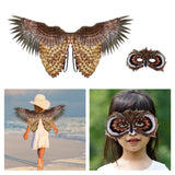 Maxbell Kids Owl Masks Decorative Face Cover for Halloween Photo Prop Masquerade