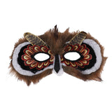 Maxbell Kids Owl Masks Decorative Face Cover for Halloween Photo Prop Masquerade