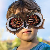 Maxbell Kids Owl Masks Decorative Face Cover for Halloween Photo Prop Masquerade