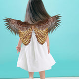 Maxbell Bird Wing Children Kids Costume Accessories Owl Wing for Festival Birthday
