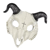 Maxbell Halloween Cosplay Goat Skull Mask Full Face for Carnival Costume Accessories