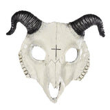 Maxbell Halloween Cosplay Goat Skull Mask Full Face for Carnival Costume Accessories