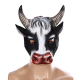 Maxbell Novelty Cow Mask Animal Decorative Props PU Foam Halloween Masquerade