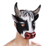 Maxbell Novelty Cow Mask Animal Decorative Props PU Foam Halloween Masquerade