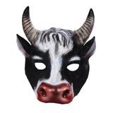 Maxbell Novelty Cow Mask Animal Decorative Props PU Foam Halloween Masquerade