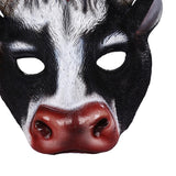 Maxbell Novelty Cow Mask Animal Decorative Props PU Foam Halloween Masquerade