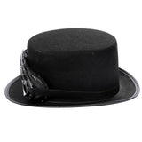Maxbell Steampunk Top Hat with Goggles Vintage Style for Adult Dress up Halloween