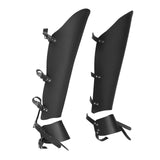 Maxbell Medieval Greaves Boots Shoes Cover for Knight Costume Accessory Black