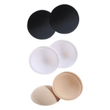 Maxbell 2 Pieces Women Insert Bra Pads Sports Cups Bra Insert Comfy for Yoga Sports Black