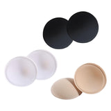 Maxbell 2 Pieces Women Insert Bra Pads Sports Cups Bra Insert Comfy for Yoga Sports Black