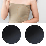 Maxbell 2 Pieces Women Insert Bra Pads Sports Cups Bra Insert Comfy for Yoga Sports Black