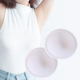 Maxbell 2 Pieces Women Insert Bra Pads Sports Cups Bra Insert Comfy for Yoga Sports White