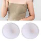 Maxbell 2 Pieces Women Insert Bra Pads Sports Cups Bra Insert Comfy for Yoga Sports White