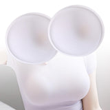 Maxbell 2 Pieces Women Insert Bra Pads Sports Cups Bra Insert Comfy for Yoga Sports White