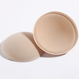Maxbell 2 Pieces Women Insert Bra Pads Sports Cups Bra Insert Comfy for Yoga Sports Beige