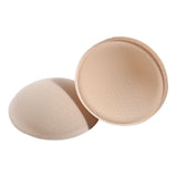 Maxbell 2 Pieces Women Insert Bra Pads Sports Cups Bra Insert Comfy for Yoga Sports Beige