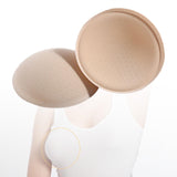 Maxbell 2 Pieces Women Insert Bra Pads Sports Cups Bra Insert Comfy for Yoga Sports Beige