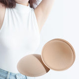 Maxbell 2 Pieces Women Insert Bra Pads Sports Cups Bra Insert Comfy for Yoga Sports Beige