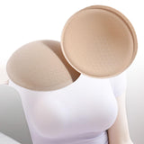 Maxbell 2 Pieces Women Insert Bra Pads Sports Cups Bra Insert Comfy for Yoga Sports Beige