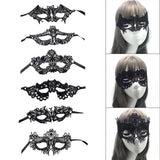 Maxbell Creative Mardi Gras Masquerade Mask Costume Cosplay Women's for Party Favor 21cmx8.5cm