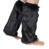 Maxbell Leg Warmers Anime Harajuku Fashion for Cosplay Costume Santa Christmas black