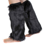 Maxbell Leg Warmers Anime Harajuku Fashion for Cosplay Costume Santa Christmas black
