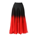 Maxbell Elegant Ballroom Dance Skirt Dancing Costume Stage Performance Dancewear M