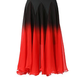 Maxbell Elegant Ballroom Dance Skirt Dancing Costume Stage Performance Dancewear M