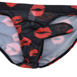 Maxbell Comfortable Mens Brief Soft Lingerie Low Rise Panties Male Undies Breathable  L