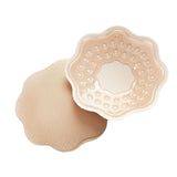 Maxbell 2Pcs 1 Pair Breast Covers Silicone Adhesive Women Men Evening Dress Brown Bossom