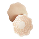 Maxbell 2Pcs 1 Pair Breast Covers Silicone Adhesive Women Men Evening Dress Brown Bossom