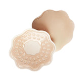 Maxbell 2Pcs 1 Pair Breast Covers Silicone Adhesive Women Men Evening Dress Brown Bossom