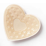 Maxbell 2Pcs 1 Pair Breast Covers Silicone Adhesive Women Men Evening Dress Brown Heart