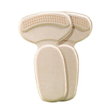 Maxbell 2x Heel Cushion Pads T Shape Shoe Heel Insoles Shoe Pad for Loose Shoes Apricot
