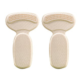 Maxbell 2x Heel Cushion Pads T Shape Shoe Heel Insoles Shoe Pad for Loose Shoes Apricot