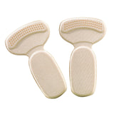 Maxbell 2x Heel Cushion Pads T Shape Shoe Heel Insoles Shoe Pad for Loose Shoes Apricot