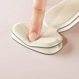 Maxbell 2x Heel Cushion Pads T Shape Shoe Heel Insoles Shoe Pad for Loose Shoes Apricot