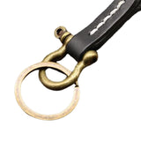 Maxbell Car Keychain Car Pendant Heavy Duty Key Fob for Men Women Father‘S Day Bronze Black