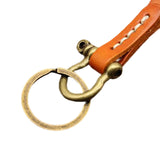 Maxbell Car Keychain Car Pendant Heavy Duty Key Fob for Men Women Father‘S Day Bronze Light Coffee